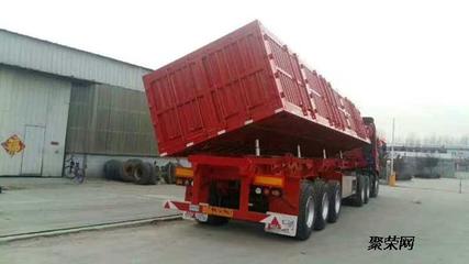 13米平板侧翻自卸车超限超载规定要牢记 道路货物运输